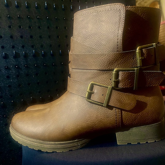 Womens ankle boots. Size 6 brown leather - Picture 1 of 2